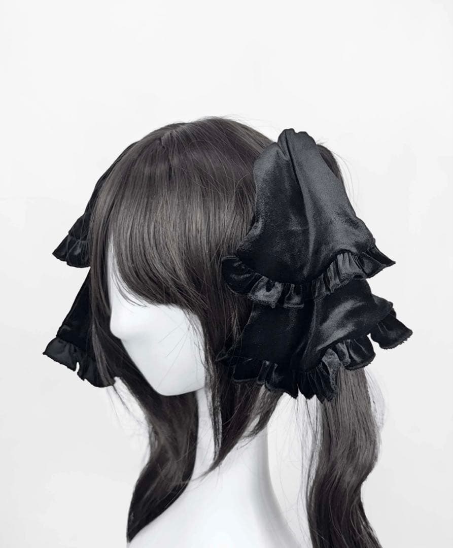 HIDOLATRAL THEODOL うさみみフリルリボン ブラック