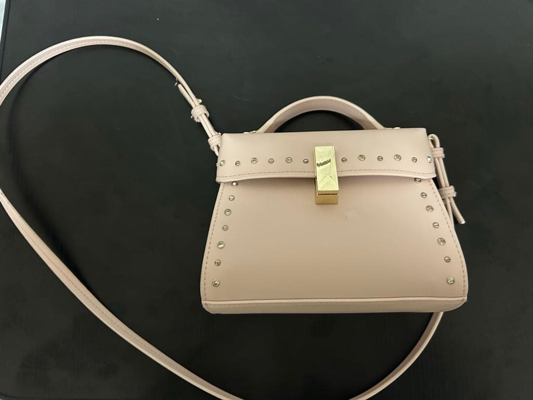 セルフォード ビジュースタッズポシェット ピンク