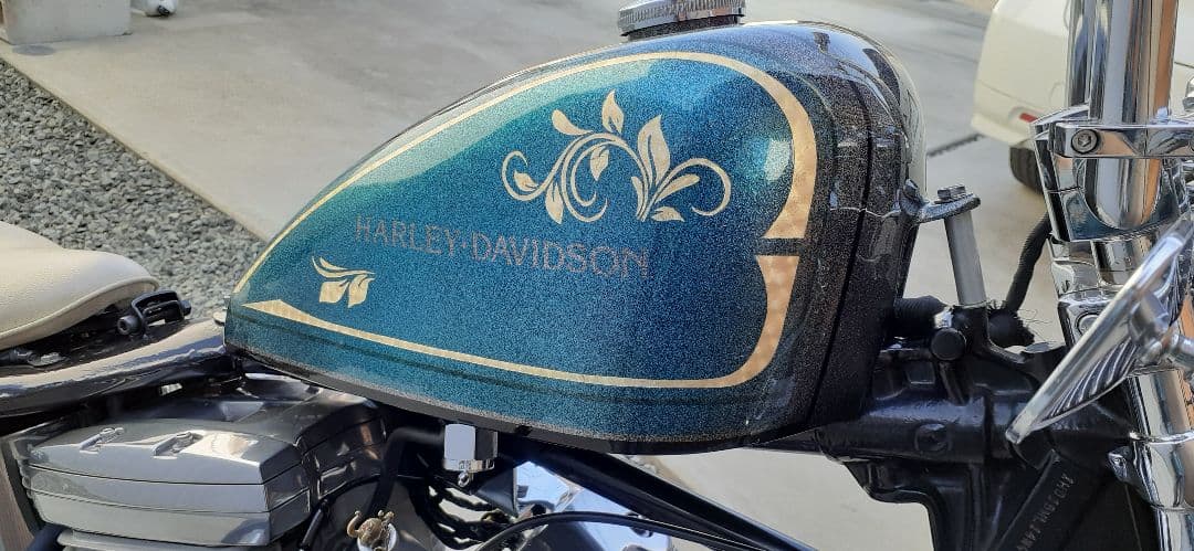 ハーレー　スポスタ タンク　エボ　EVO ソフテイル　フェンダー