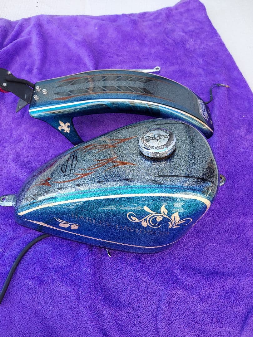 ハーレー　スポスタ タンク　エボ　EVO ソフテイル　フェンダー