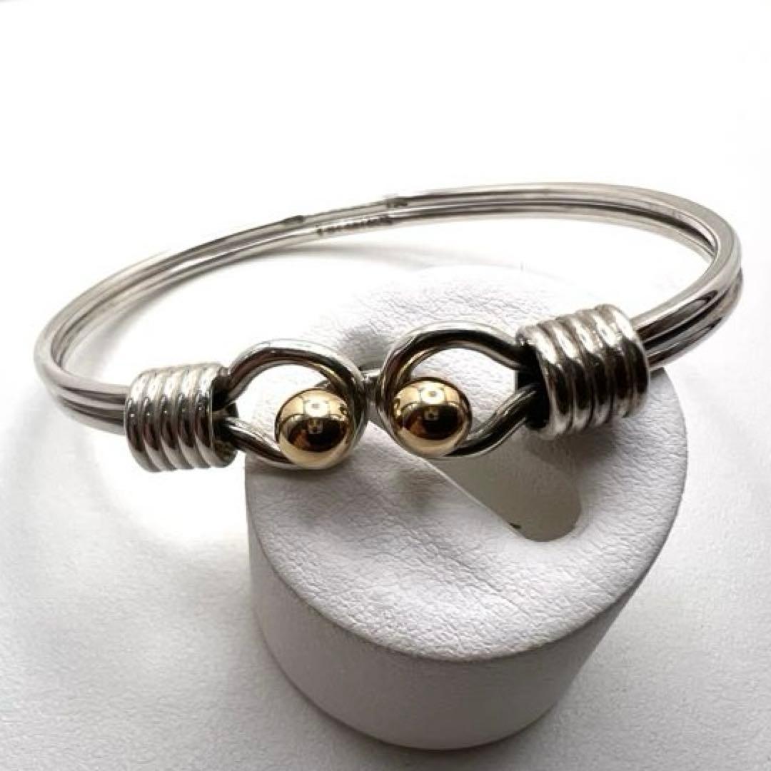 750 925 Tiffany バングル　ブレスレット16.8cm 14.59