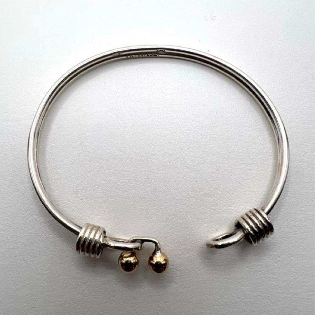 750 925 Tiffany バングル　ブレスレット16.8cm 14.59