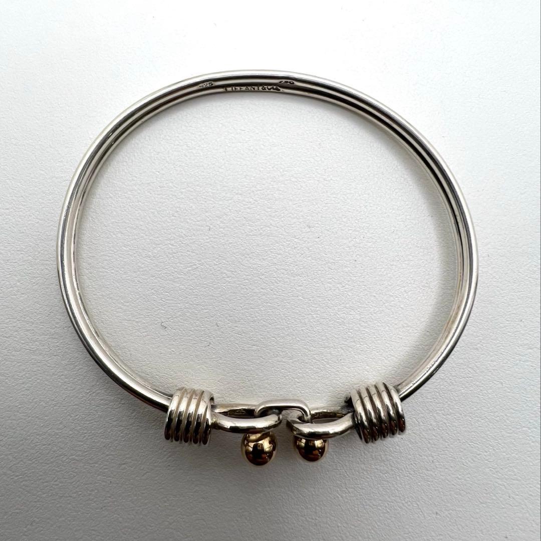 750 925 Tiffany バングル　ブレスレット16.8cm 14.59
