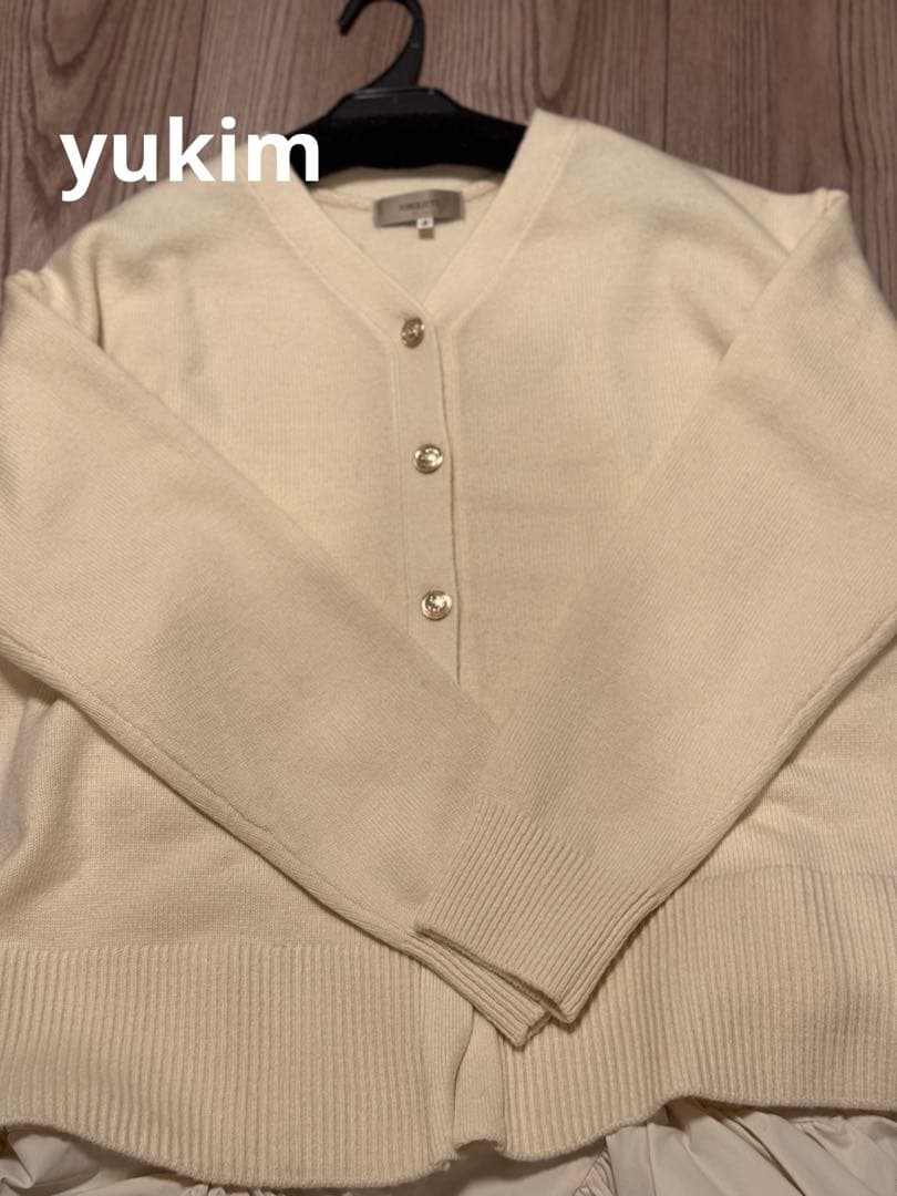 [まるんちゃん専用］JUSGLITTY 〈美香さん〉カーデ×ペプラムワンピセット