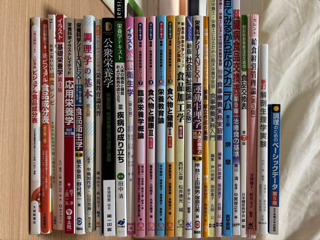 栄養士　教科書