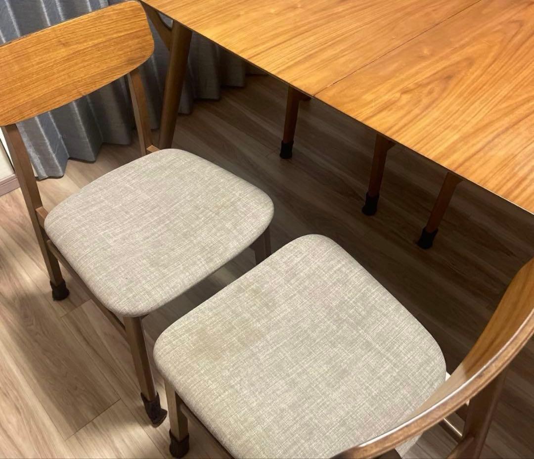 ニトリ　椅子4脚　2/8削除予定