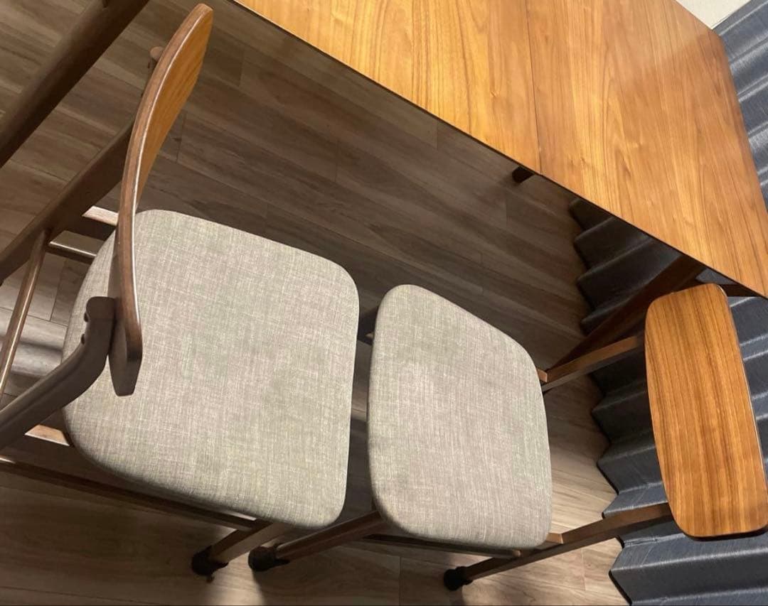 ニトリ　椅子4脚　2/8削除予定