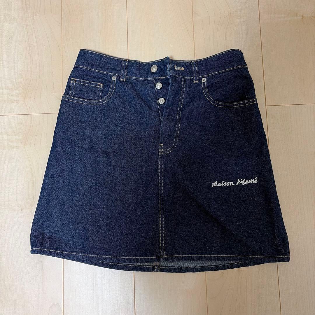 MAISN KITSUNE メゾンキツネ デニムスカート 26 美品