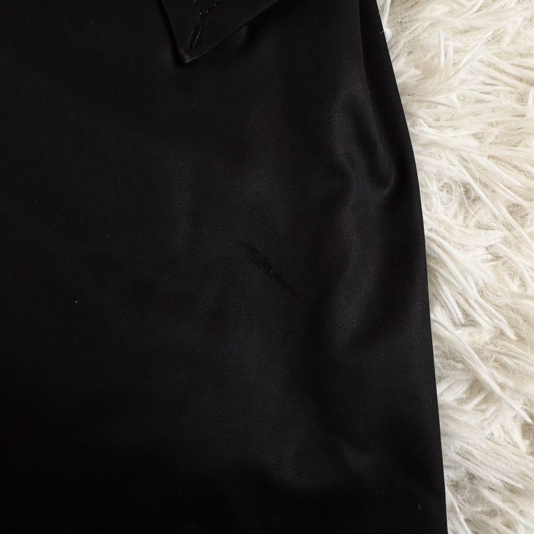 美品　バーバリーブルーレーベル　トレンチコート　ノバチェック　ライナー　黒　S