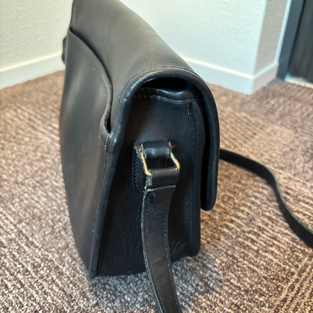 【オールドコーチ】80s OLD COACH ショルダーバッグ レザー ブラック