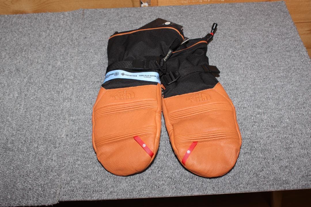 M　ノースフェイス　GORE-TEXゴアテックスミトングローブ手袋 革レザー