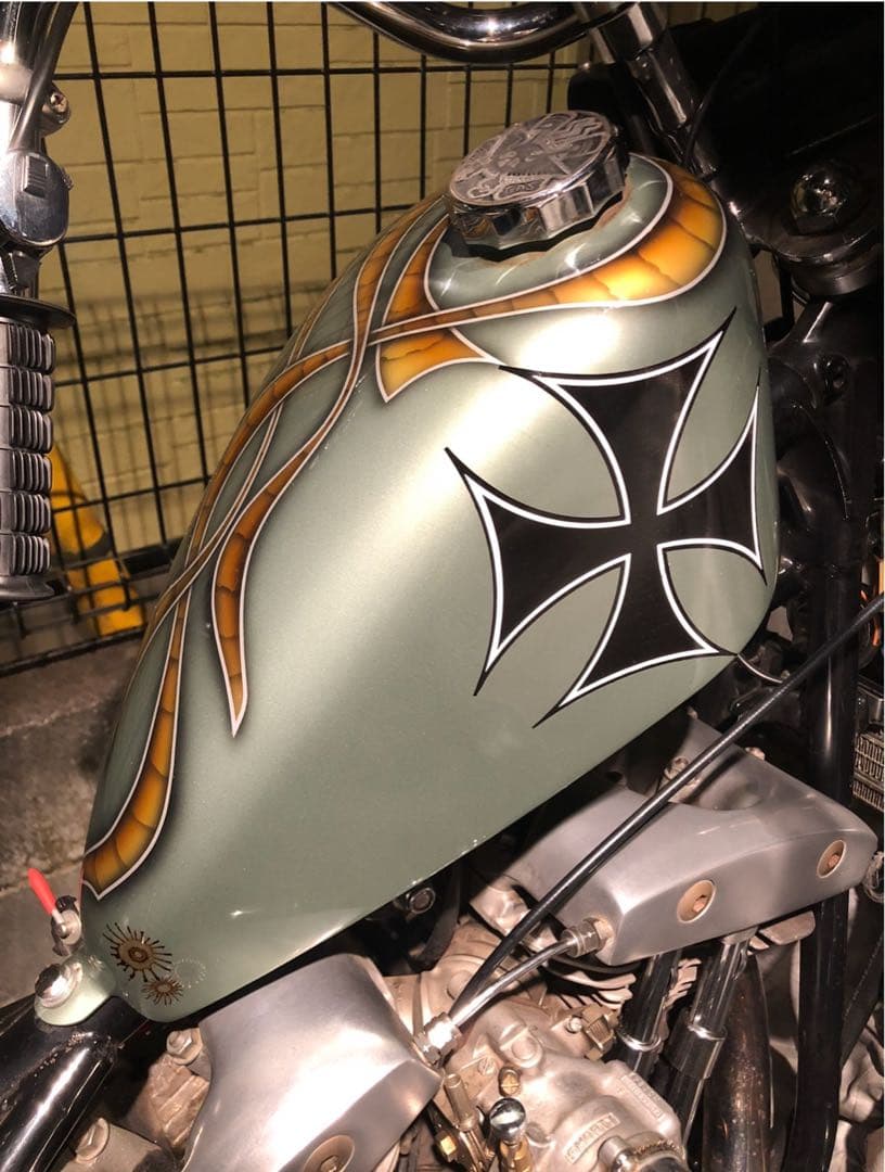 ナロースポーツスタータンク スポタン チョッパータンク chopper ハーレー