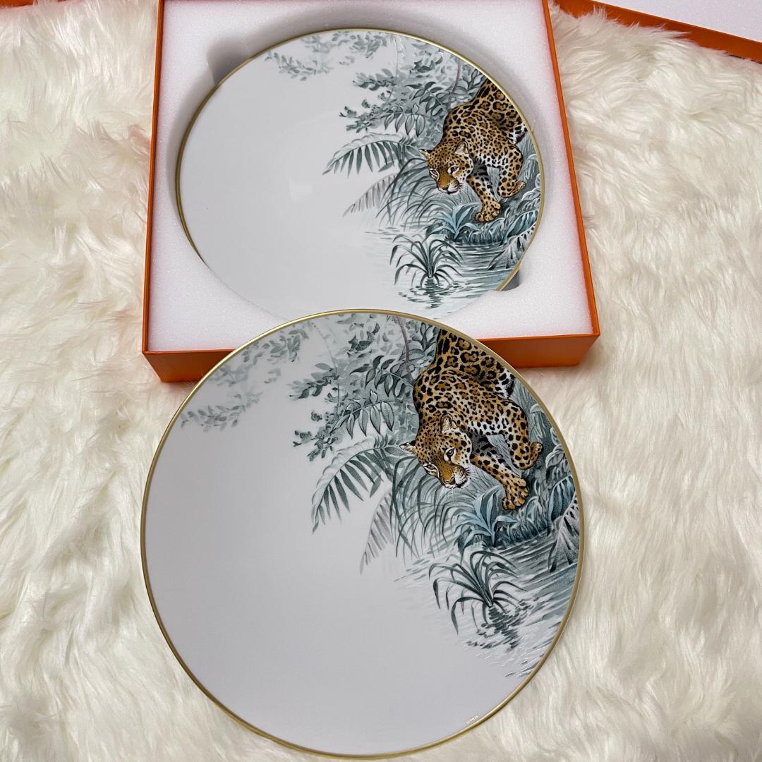 エルメス　ディナープレート 〈赤道直下のスケッチ〉2枚セット　新品未使用品