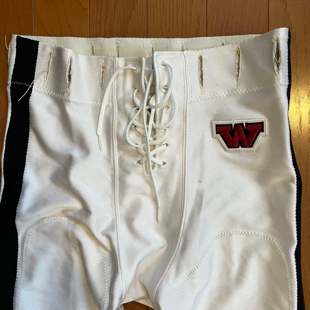 早稲田大学　アメフト部　フットボールパンツ