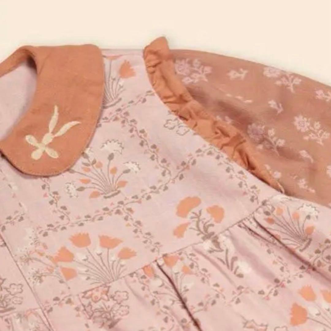 新品 apolina ワンピース Mara Shirtdress 7-9y