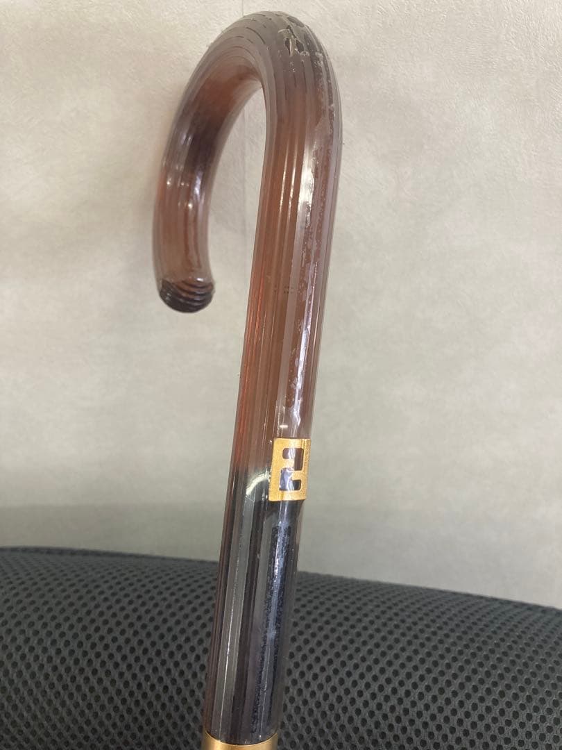 S フェンディ FENDI 日傘 長傘 ズッカ アンブレラ