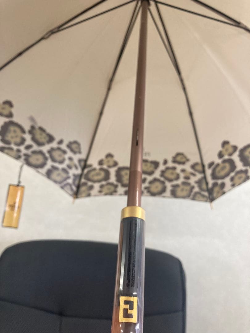 S フェンディ FENDI 日傘 長傘 ズッカ アンブレラ