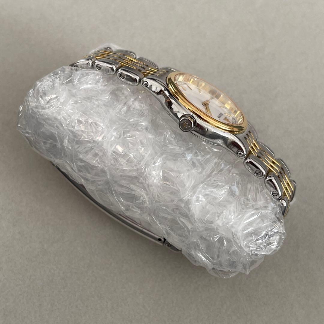 セイコー クレドール 18KT ベゼル 7371-0090 クォーツ レディース