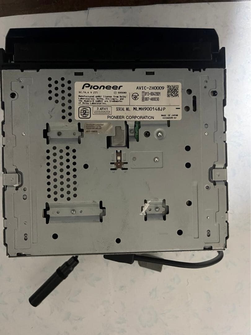 carrozzeria AVIC-ZH0009 -CY-RC100KDリアカメラ