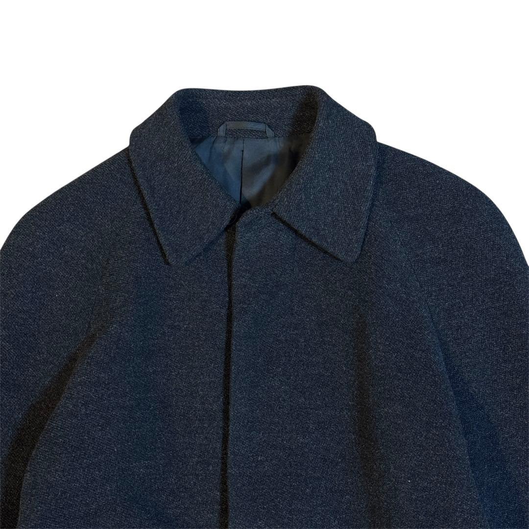 Paul Smith ポールスミス チェスターコート M モヘヤ混 ダークグレー