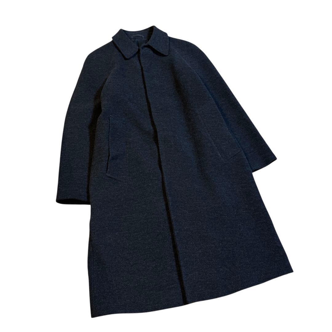 Paul Smith ポールスミス チェスターコート M モヘヤ混 ダークグレー