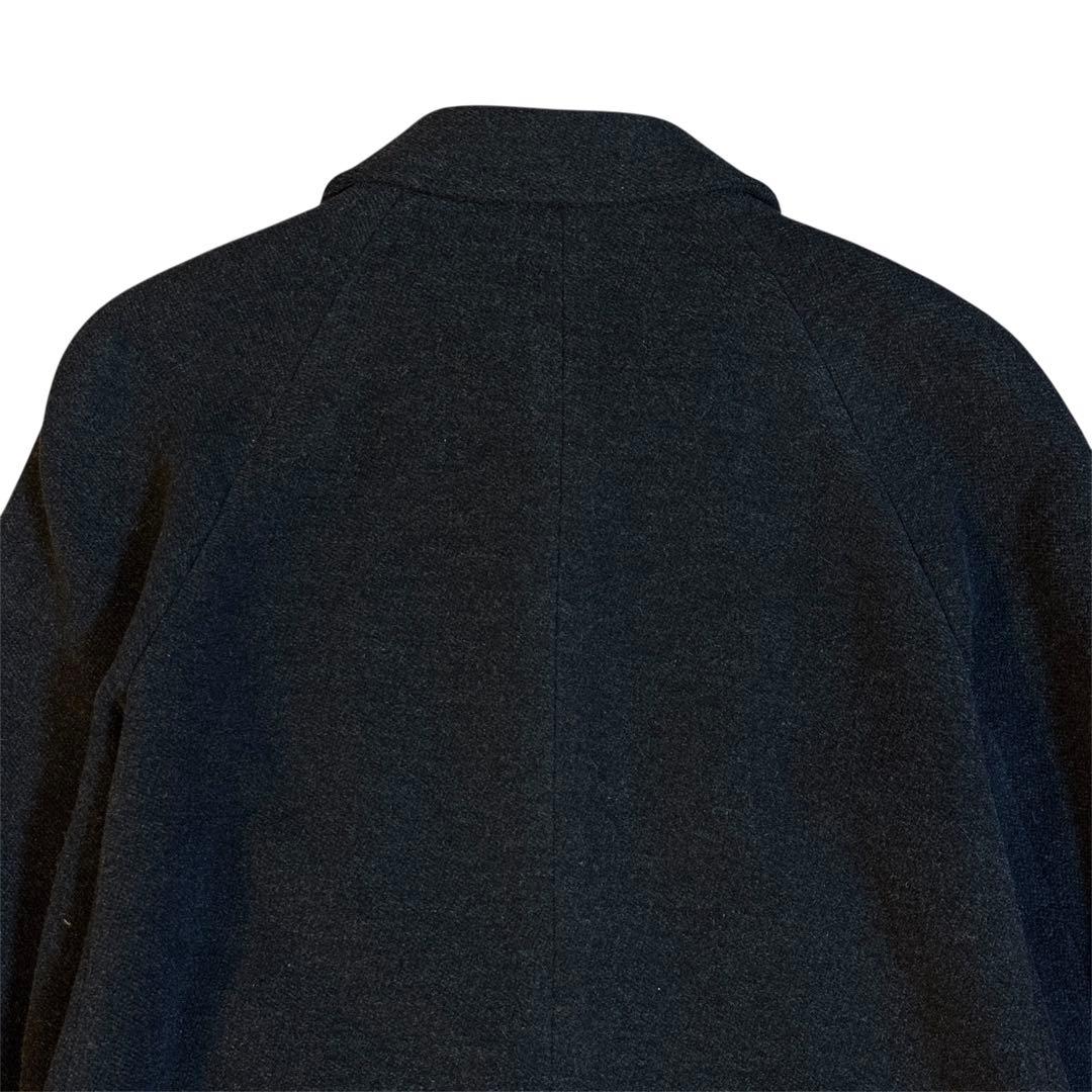Paul Smith ポールスミス チェスターコート M モヘヤ混 ダークグレー