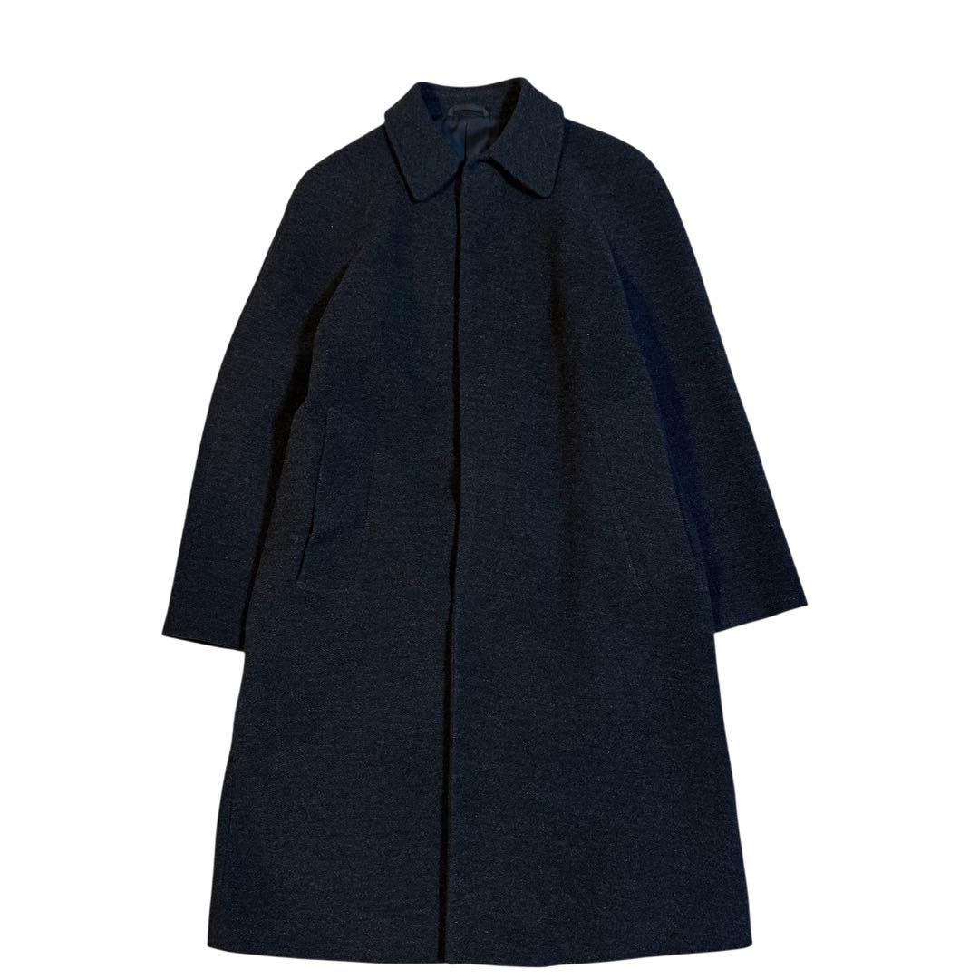 Paul Smith ポールスミス チェスターコート M モヘヤ混 ダークグレー