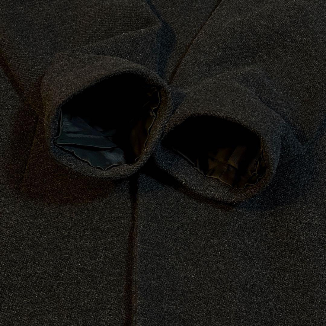 Paul Smith ポールスミス チェスターコート M モヘヤ混 ダークグレー