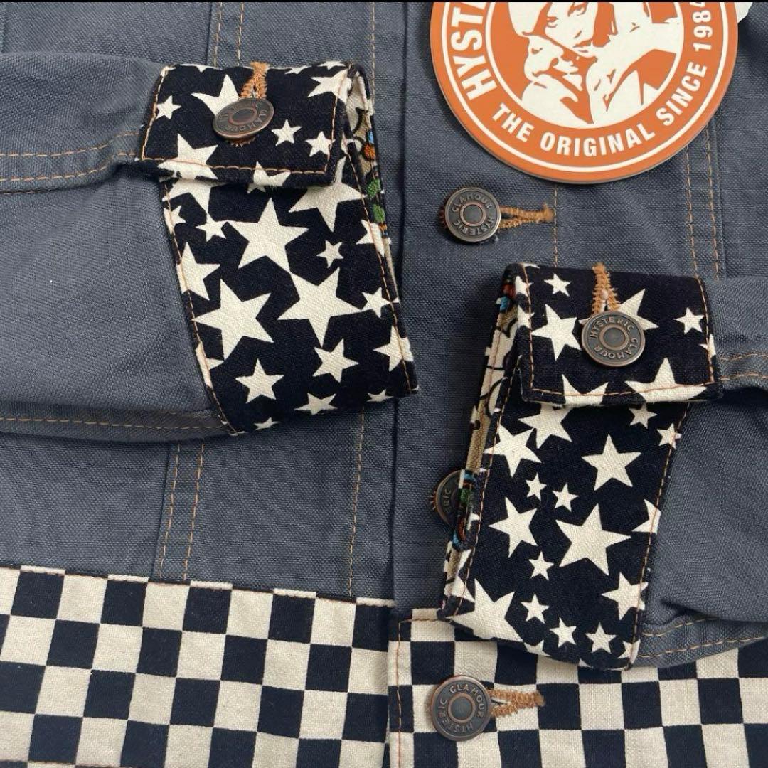 希少　新品タグ付き✨美品　ヒステリックグラマー スター　星　デニム　ジャケット