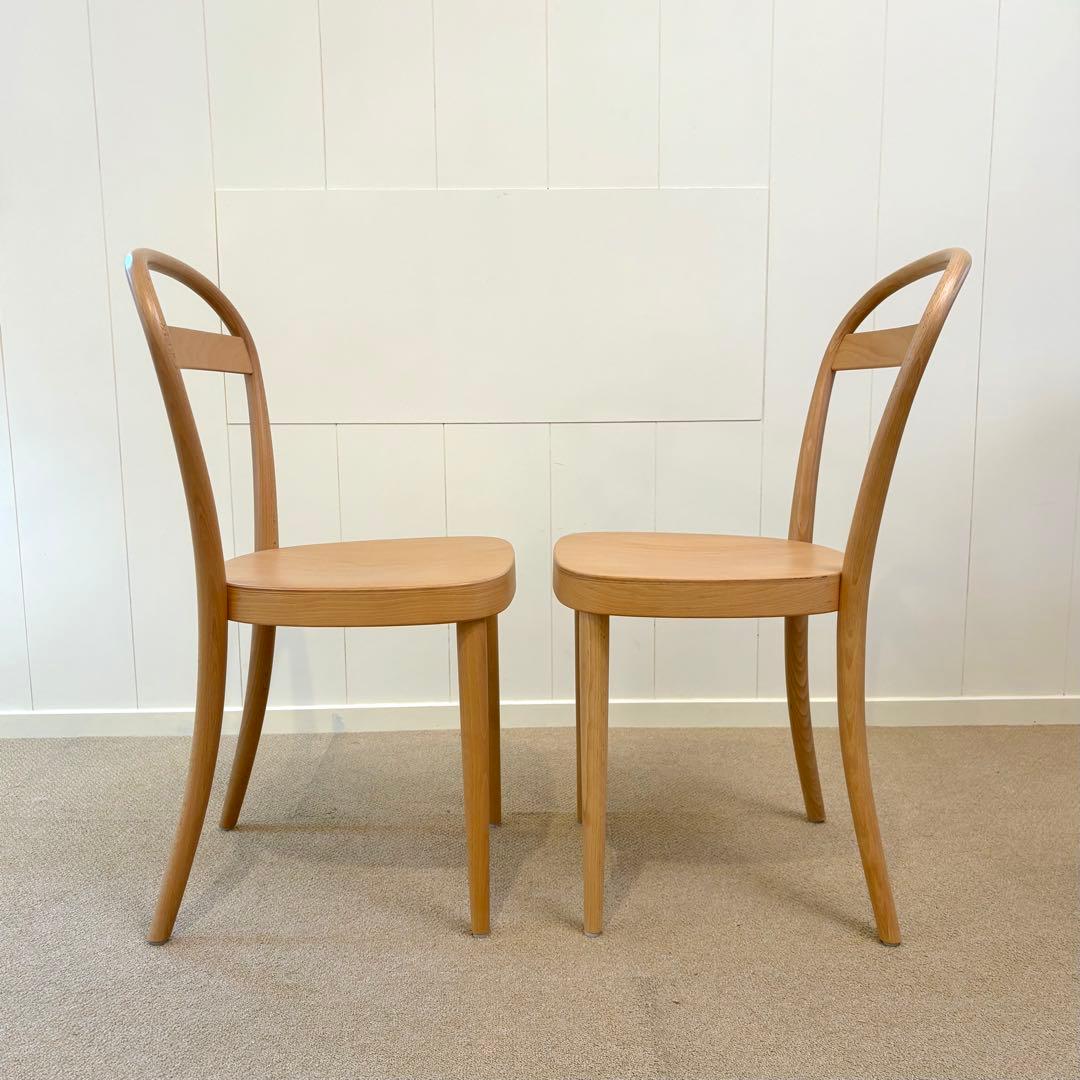 まこ　展示品 無印良品 THONET 曲木 ダイニングチェア