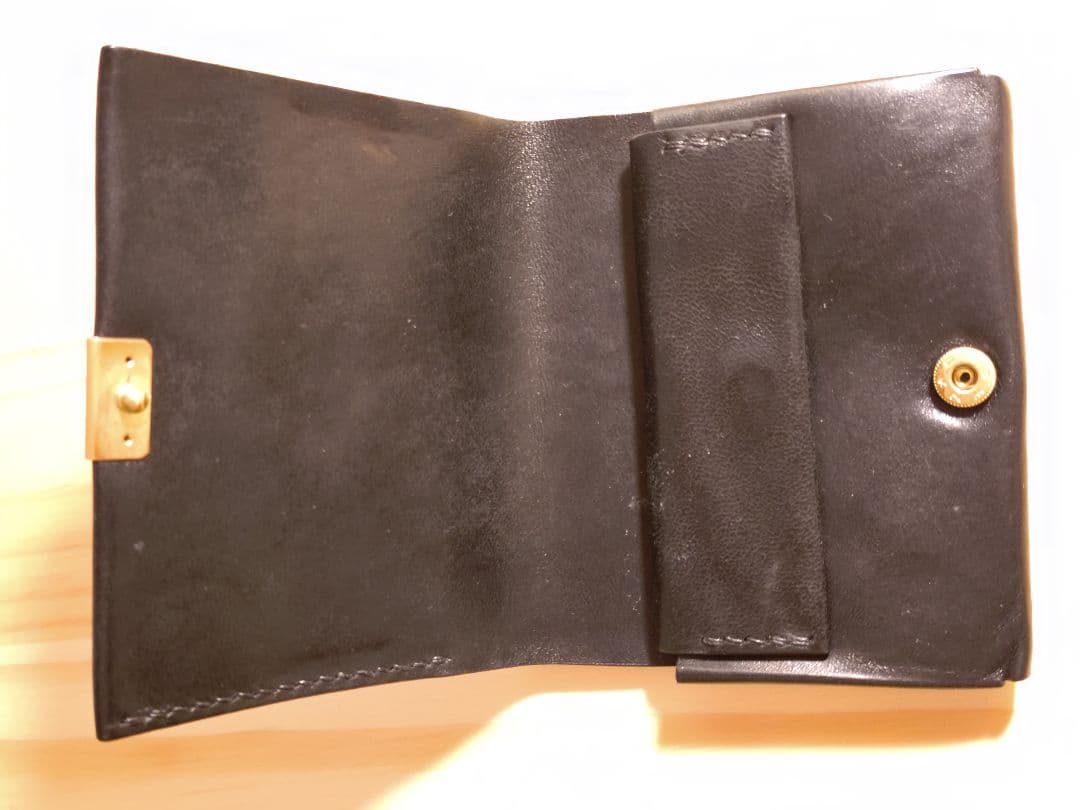 chamoto GUIDIレザー2つ折り財布