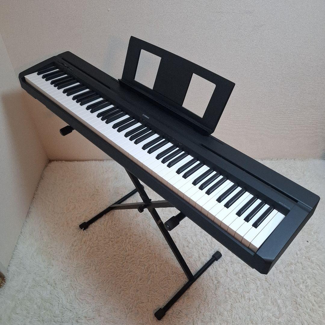 【送料無料】YAMAHA P-45 電子ピアノ キーボード スタンド セット