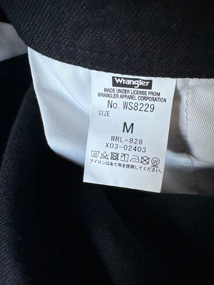 Wrangler ワンショルダーサロペット ブラック M