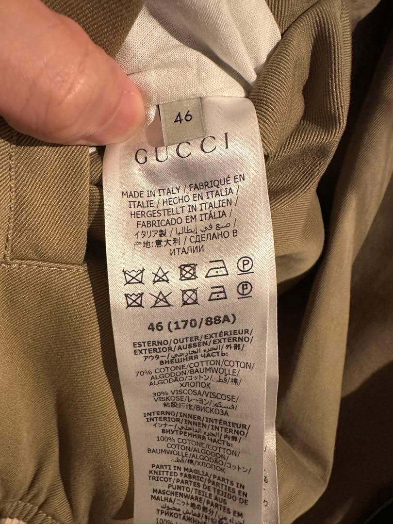 Gucci Orgasmique リバーシブル ボンバージャケット