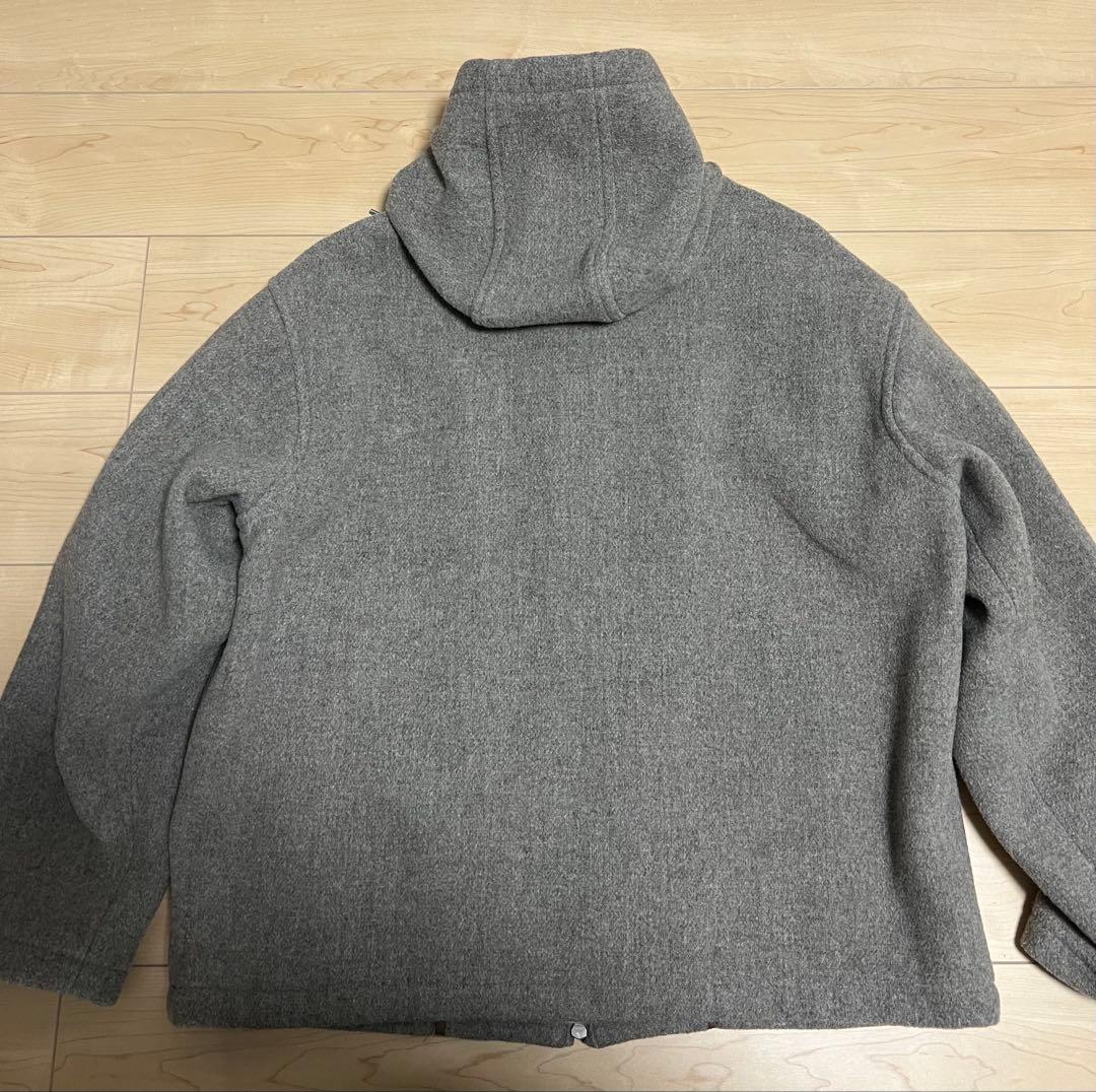 DANTON ダントン　ウールフード付きジャケット ブラウン　42