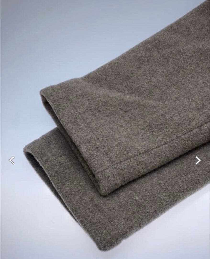 DANTON ダントン　ウールフード付きジャケット ブラウン　42