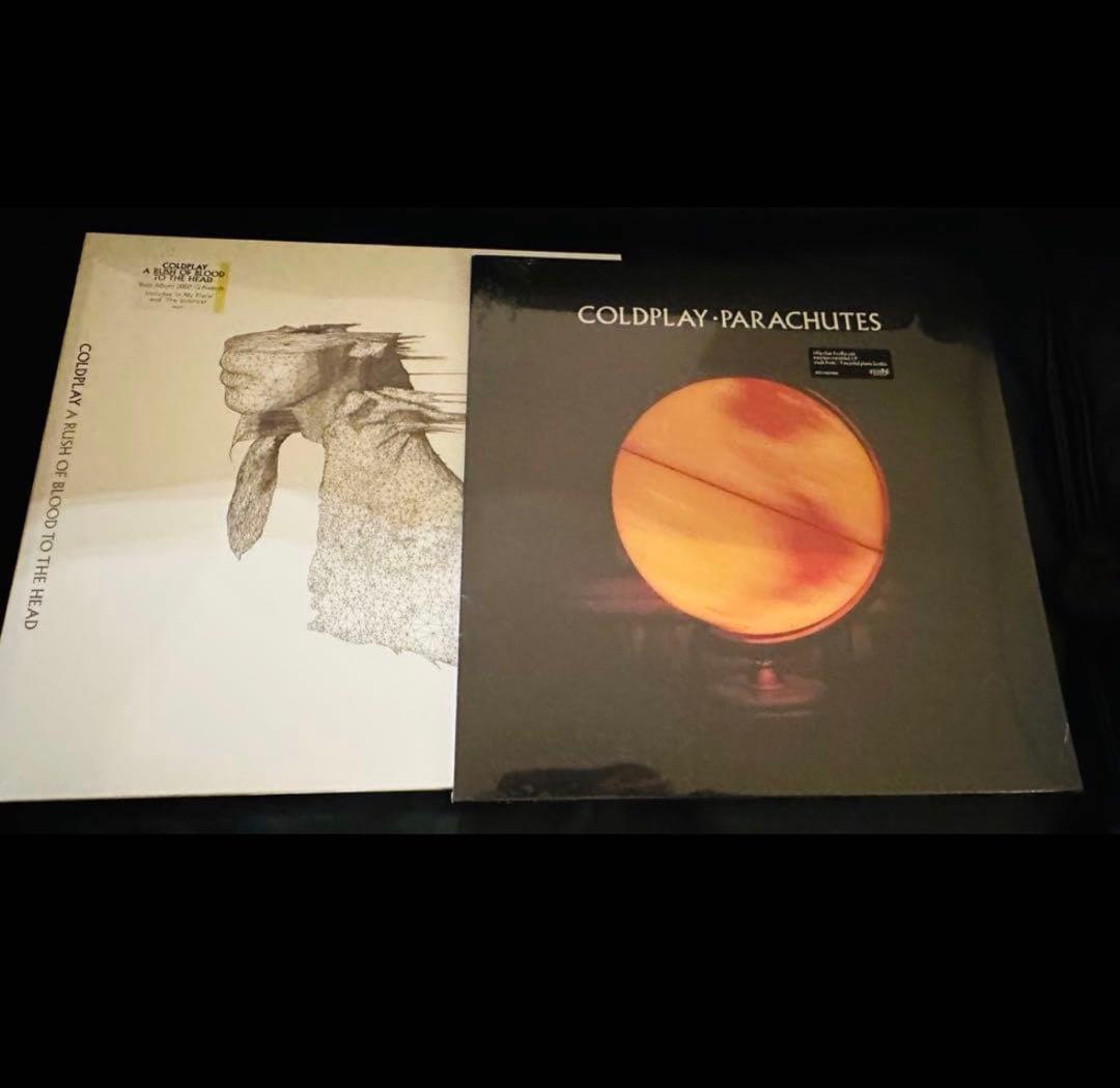 Coldplay 静寂の世界 Parachutes レコード 2セット
