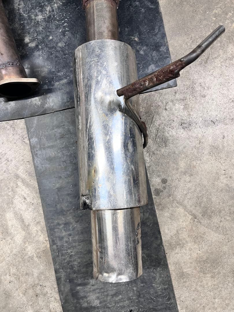 スカイライン　ECR33 HR33 マフラー 4ドア用 ターボ