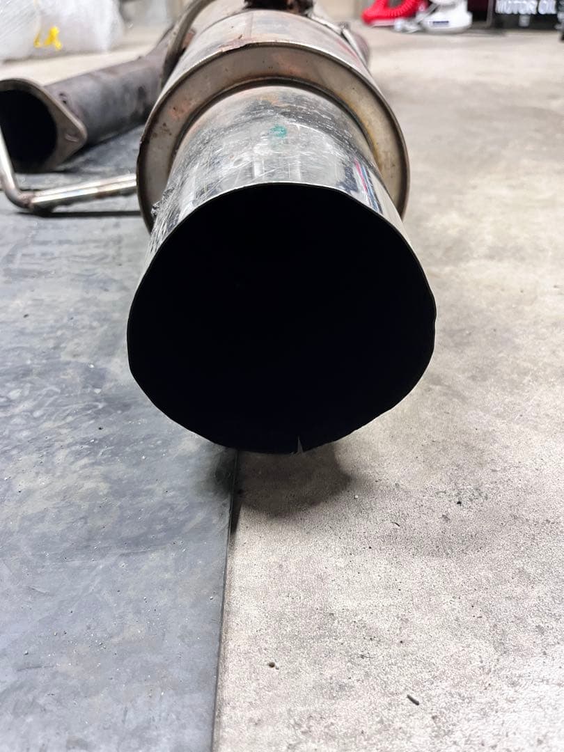 スカイライン　ECR33 HR33 マフラー 4ドア用 ターボ