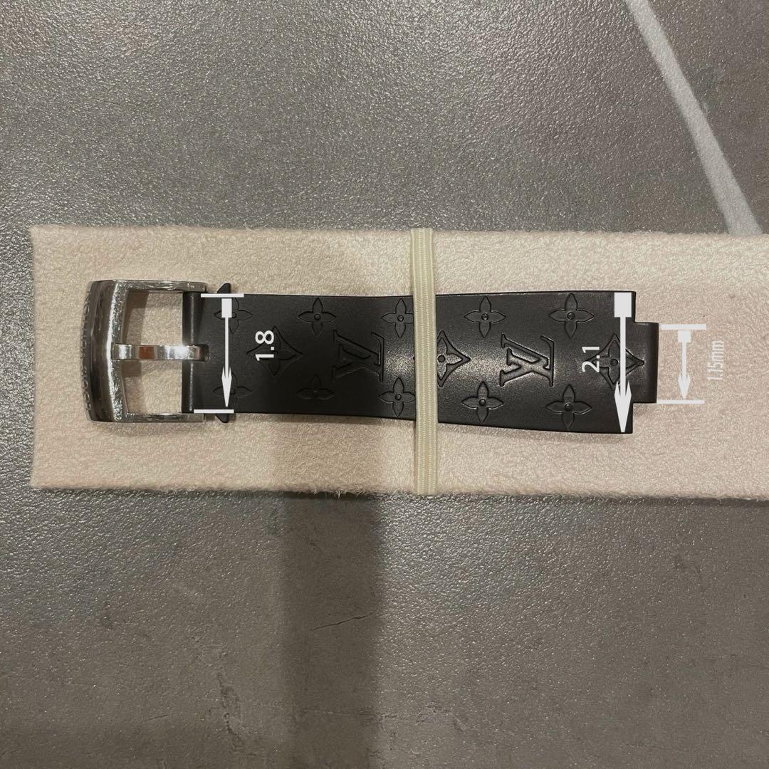 Louis Vuitton ラバーベルト ブラック