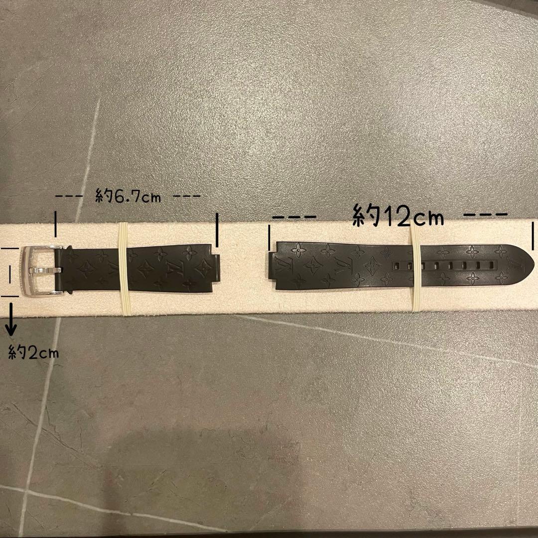 Louis Vuitton ラバーベルト ブラック