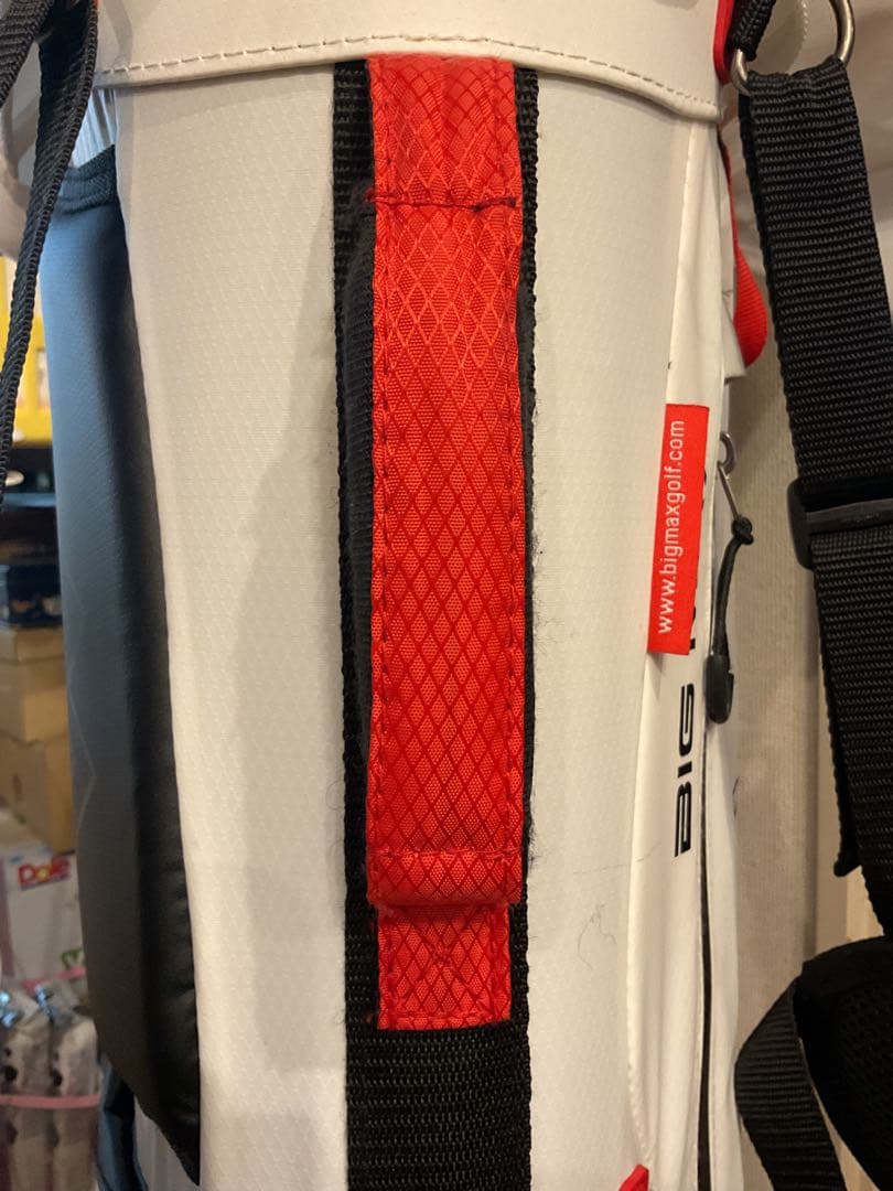 ビッグマックス　スタンド式　キャディバッグ BMC013NC ホワイト