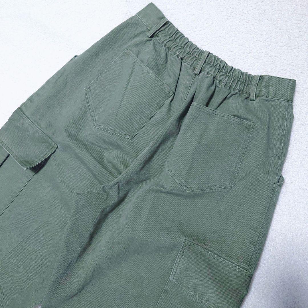 タグ付 現行品 HAG O WAR チノカーゴパンツ　カーキ　L 雅姫さん