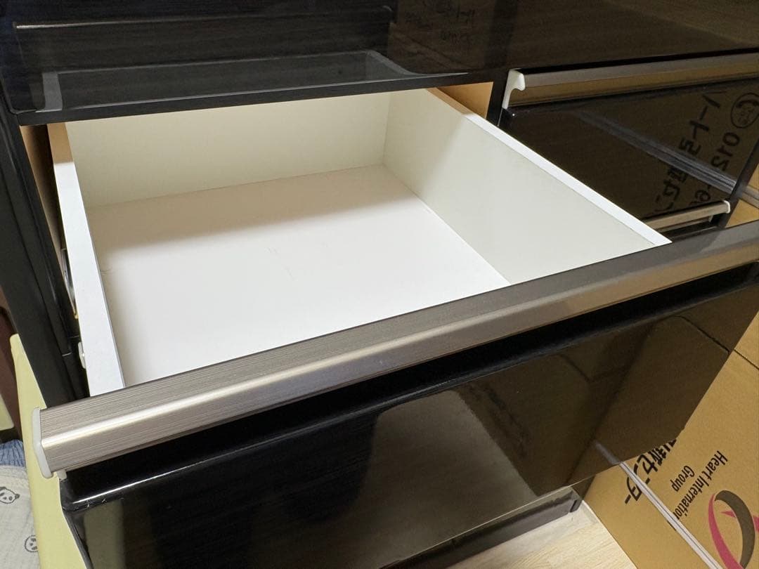 【美品】整理タンス アスター 80HC ブラック 黒 チェスト