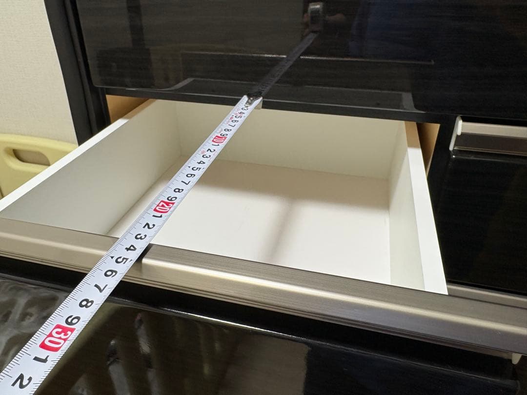 【美品】整理タンス アスター 80HC ブラック 黒 チェスト