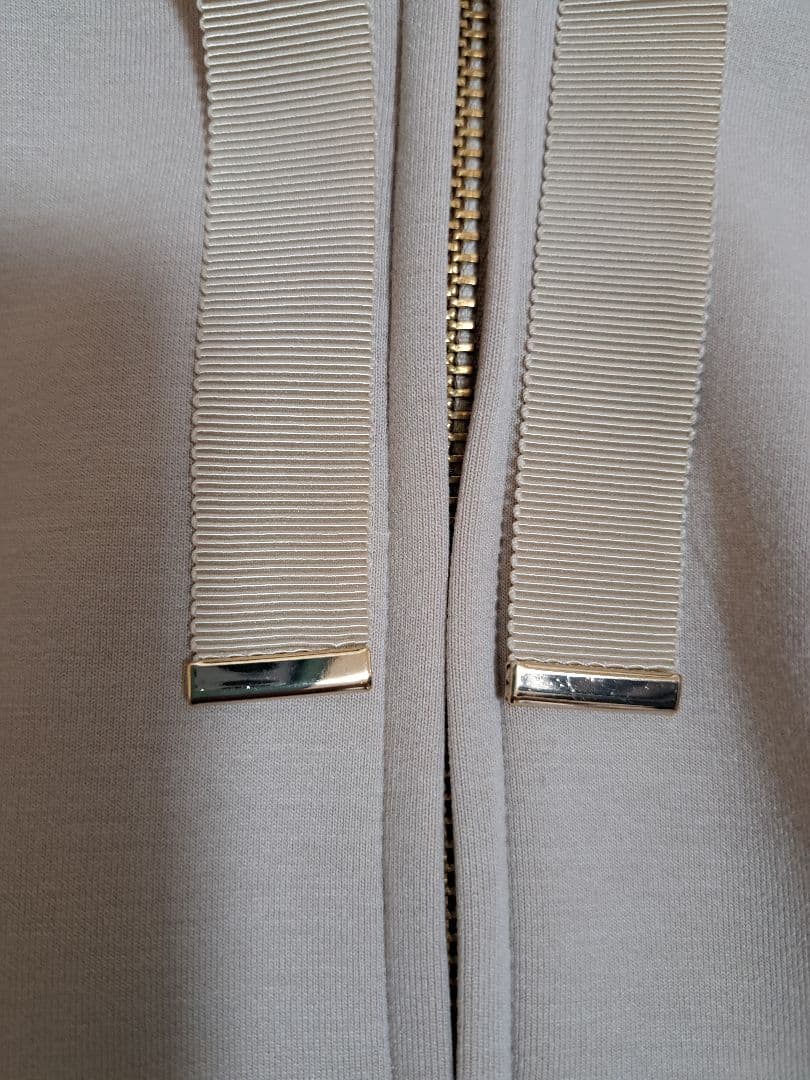 【JENNE】日本製美ラインパーカー(モカ)