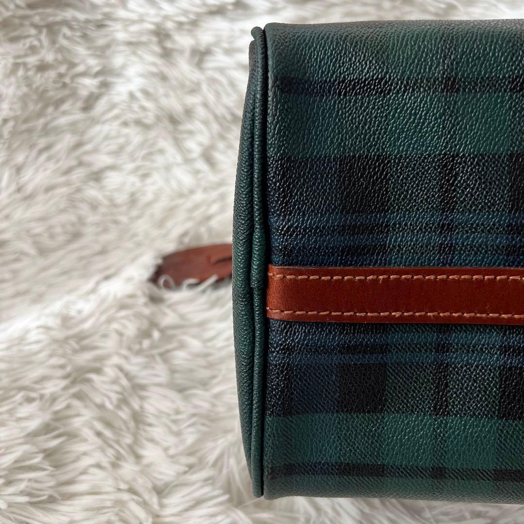 美品✨ ラルフローレン ボストンバッグ ミニ チェック柄