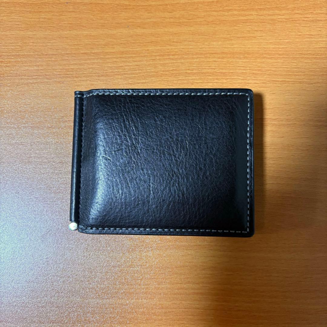 土屋鞄（ツチヤカバン）　マネークリップ　ブラック