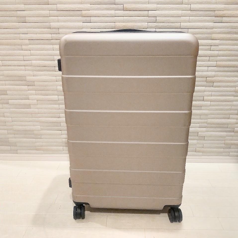 ★カギ付★ 無印良品 スーツケース 75L ストッパー付 MUJI ベージュ