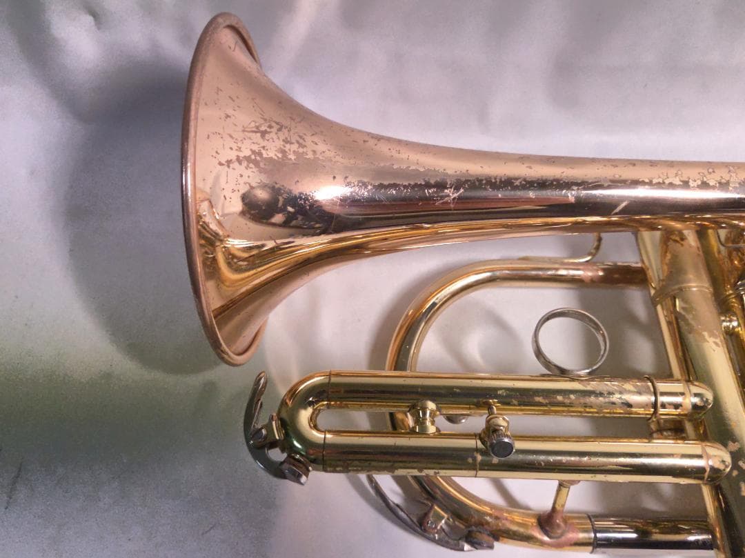 YAMAHA YCR-3330 ショートコルネット 赤ベル 動作良好 #2343